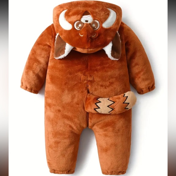 Toddler Size 1-2Y Red Panda Onesie - Picture 2 of 3